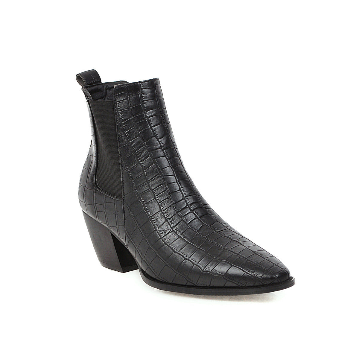 Boots en cuir femmes