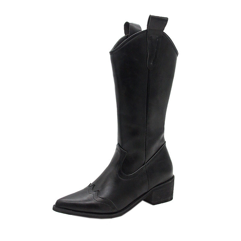 Bottes cavalières retro