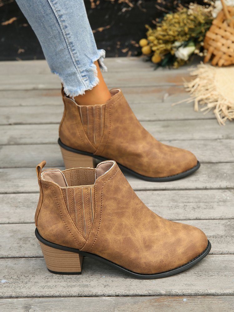 Bottine Femme Paco Similicuir Boots